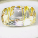 Topaz bezbarvý s rutilem 9,10 ct Brazílie