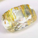 Topaz bezbarvý s rutilem 9,10 ct Brazílie