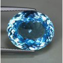 Topaz Swiss blue 10,98 ct Brazílie